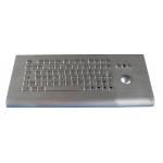 IP65 waterproof mountable stainless steel kiosk metal keyboard with trackball for sale