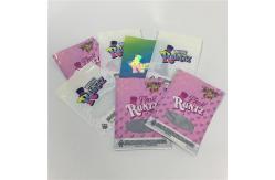 China Child Resistant Resealable Plastic Bags Glossy Runtz Packaging Cookies Seed Smell Proof supplier