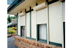 China Residential 2mm 4500PA Wind Load Automatic Window Shutters supplier