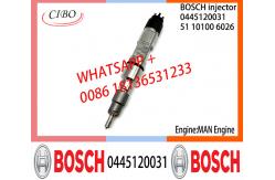 China BOSCH 0445120031 51101006026 Neutral Fuel Injector Assembly 0445120031 51101006026 For MAN supplier