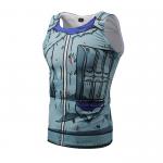 Lightweight Naruto Sleeveless Custom Anime T Shirts For Summer