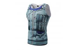 China Lightweight Naruto Sleeveless Custom Anime T Shirts For Summer supplier