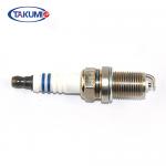 Industrial Two Wheeler Spark Plug 18.9mm Rotation Length Multi - Ribbed Insulator for sale