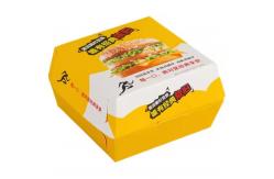 China Customized Biodegradable Fast Food Takeout Box for Customized Logo and Shape supplier