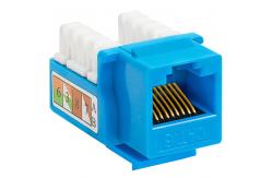 China Utp Ftp Cat6 Rj45 KeyStone Jack FacePlate 90 Degree 180 Degree supplier