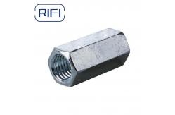 China 3/8 Metal Hardware Fasteners Threaded Steel Rod Coupler Galvanized supplier