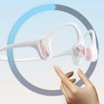 Hearing Impairment Bone Conduction Headset With Mic for sale
