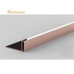Irregular Shaped Grade 304 Stainless Steel Tile Trim Mirror And Hairline for sale