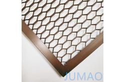 China Ceiling Architectural Metal Mesh Screen Wire Grille Inserts For Cabinets OEM supplier