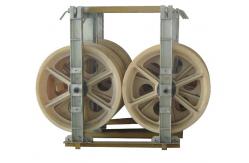 China Three Nylon Conductor Transmission Line Stringing Tools Customized Bundled Stringing Block supplier