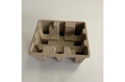 China 100% Recycled Molded Pulp Moulded Pulp Packaging For Printer Packaging supplier