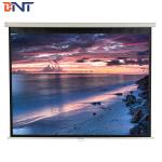 84 Inch Electric Projector Screen High Performance With 100 Degree Viewing Angle for sale