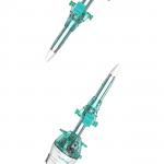 10mm Disposable Hasson Trocar With Blunt Tip Suture Pile For Abdominal Surgery for sale