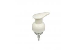 China Metallized Foaming Soap Pumps Twist Lock 0.8ml Dosage Shower Shampoo supplier