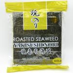 Japanese Roasted Yaki Nori Seaweed 100 Dried Algae Sheets Grade A for sale
