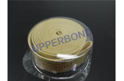 China Customized Format Garniture Tape 21 * 3100 MM Yellow Conveyor Belt supplier