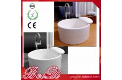 China Factory Price New Ceramic Pedicure Bowl Used Foot Spa Pedicure Chair Foot Bath Basin supplier
