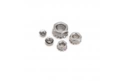 China Grade A 304 Stainless Steel Nuts Reversible Keps K Lock Nuts Self Locking supplier