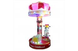 China Coin Operated Carousel Kiddie Ride Horse Game Machine 230V OEM supplier