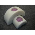 Set 2 Natural Stone Candle Holders Hand Made Material Solid Marble Material