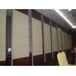 Hotel Banquet Hall Folding Partition Walls Melamine Fabric Finished ISO9001 for sale