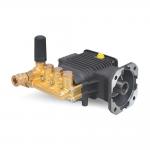 FLOWMONSTER electric motor drive washer pump 2WZ-18XXC1B brass high pressure triplex plunger pump 100-130Bar 8-15LPM for sale