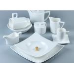OEM ODM High Temperature Square Ceramic Dinnerware Sets for sale