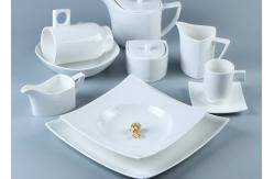 China OEM ODM High Temperature Square Ceramic Dinnerware Sets supplier