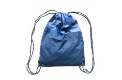 China Foldable Camouflage Drawstring Backpack Bag Custom Printed supplier