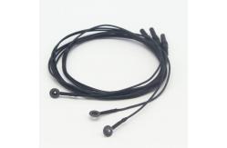 China Electrode Silver Chloride Plated Copper EEG Electrode EEG cable, 1 M supplier