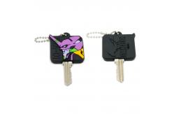 China Personalized Promotional Gifts For Clients 3D Soft PVC Rubber Keychain supplier