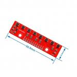 8 Channel Line Detection Arduino Sensor Module IR Photoelectric Sensor