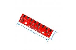 China 8 Channel Line Detection Arduino Sensor Module IR Photoelectric Sensor supplier