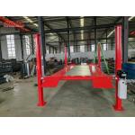 AA4C 4 Post car Parking lift auto storage system vehicles parking for 2 cars 2m high 3.5T capacity for sale