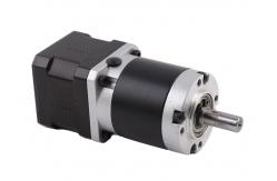 China High Torque NEMA17 42mm Geared Stepper Motor With Planetary Gearbox supplier