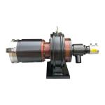 Lever Type Medium-solid Four-jaw Double-acting Feeding Chuck For Laser Cutting for sale