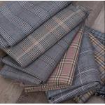 57/58 Width Poly Rayon Fabric Mono Check Polyester Rayon Fabric For Men Woman Suit for sale