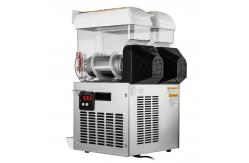 China Commercial 15L Two Tank Frozen Slush Machine Ice Slush Machine For Restaurant supplier