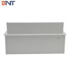 Tabletop Power Socket With Brushed Flip - Open Cover