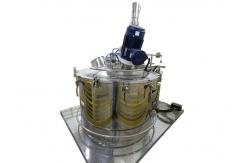 China Pgz Series Fully Automated Vertical Sanitary Bottom Discharge Scraper Centrifuges supplier