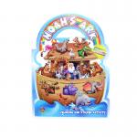 NOAH'S ARK Title Custom Book Printing For Children , Die Cutting Handle for sale