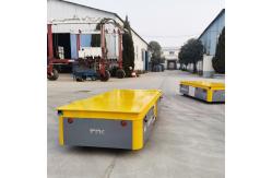 China Battery Operated 5 Tons Mold Steerable Transfer Trolley PLC Control supplier