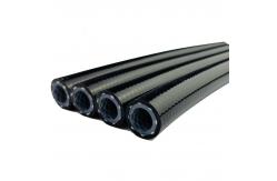 China FDA Oxygen Generator Braided Silicone Tubing Reinforced Fiber Braided Hose supplier