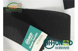 China Double Dot Coating Elastic Waistband Lining And Interlining with Plain Weave supplier