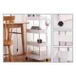 Lightweight Vegetable Storage Trolley , Installable Kitchen Storage Container ISO9001 for sale