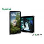 1366*768 Wall Mounted Digital Advertising Display 10 Point Capacitive Touch for sale