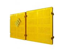 China Vibrating 0.1mm Aperture Modular Dewatering Panel For Sand Dewatering supplier