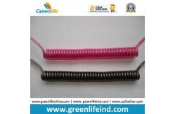 China Protection Tools Need Rein-forced Wire Spring Semifinished Tether Solid Black supplier