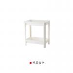 4 Layers Kitchen Storage Rack On Wheels Plastic Organizer Shelf