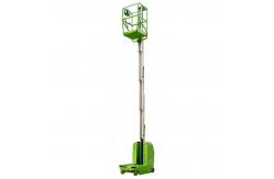 China 9m Platform Height Vertical Man Lifts DC Powered Double Mast Self Propelled supplier
